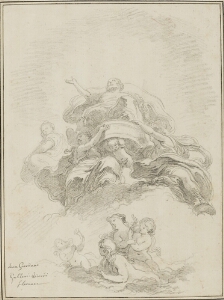 Study After Luca Giordano: Triumph of Jupiter (from the Palazzo Medici Riccardi)
