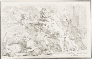 Study After Peter Paul Rubens: Mars and the Horrors of War (from the Pitti Palace)