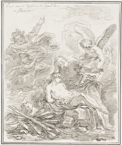 Study After Lieven Mehus: Sacrifice of Abraham (from the Collection of Granduca)