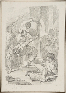 Study After Ludovico Carracci: The Flagellation of Christ (from Certosa)