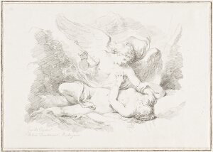Study After Guido Cagnacci: Venus Conquered by Love (from the Palazzo Zambeccari)