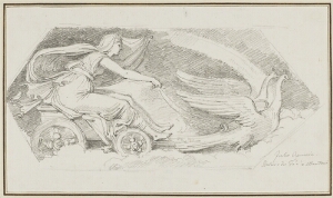 Study After Giulio Romano: Juno in Her Chariot (from the Palazzo del Te, Sala de Venti)