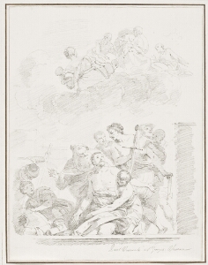 Study After Paolo Veronese: Martyrdom of St. George (from San Giorgio Maggiore)
