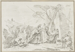 Study After Giovanni Battista Tiepolo: The Meeting of Anthony and Cleopatra