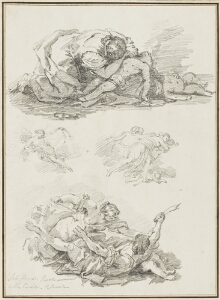 Study After Sebastiano Ricci: Massacre of the Innocents (from the School of the Carita)