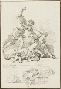 Study After Sebastiano Ricci: Massacre of the Innocents (from the School of the Carita)