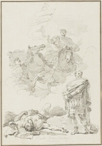 Study After Giovanni Battista Tiepolo: Triumph of Marcus Aurelius (from the Palazzo Dolfin)