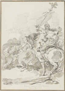 Study After Giovanni Battista Tiepolo: Capture of Carthage (from the Palazzo Dolfin)