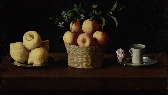 Still Life with Lemons, Oranges and a Rose