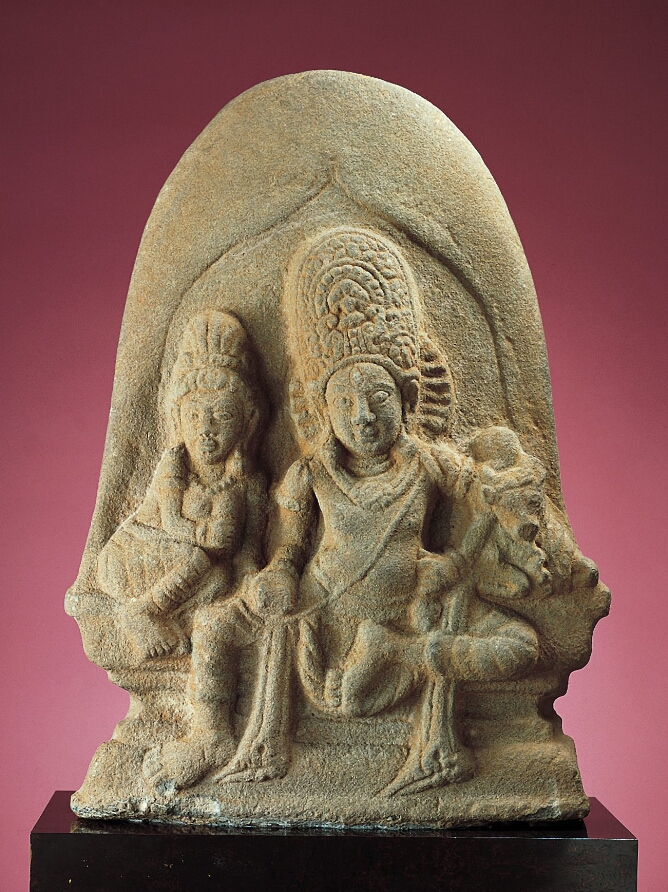 Shiva with Uma and Bull
