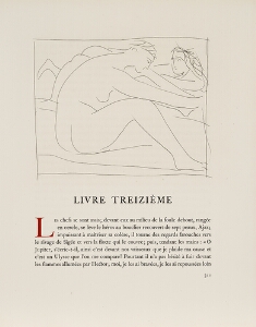 Les Metamorphoses by Ovid, 1931, Lausanne: Two Nude Women