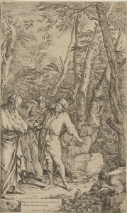 The Works of Salvator Rosa: Diogenes Casting Away His Bowl