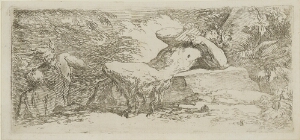 The Works of Salvator Rosa: Piping Satyr