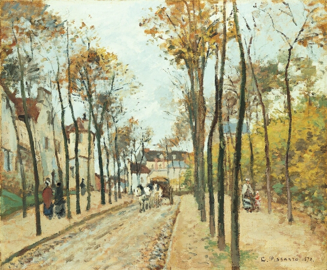 The Boulevard des Fossés, Pontoise