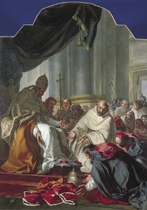 The Submission of the Antipope Victor IV to Pope Innocent II