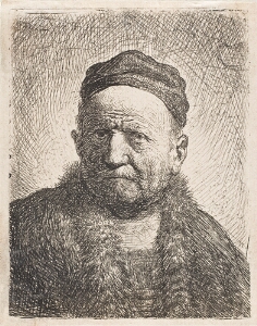 Man Wearing a Close Cap:  Bust (the Artist's Father?)