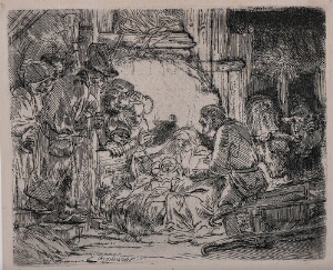 The Adoration of the Shepherds:  with the Lamp