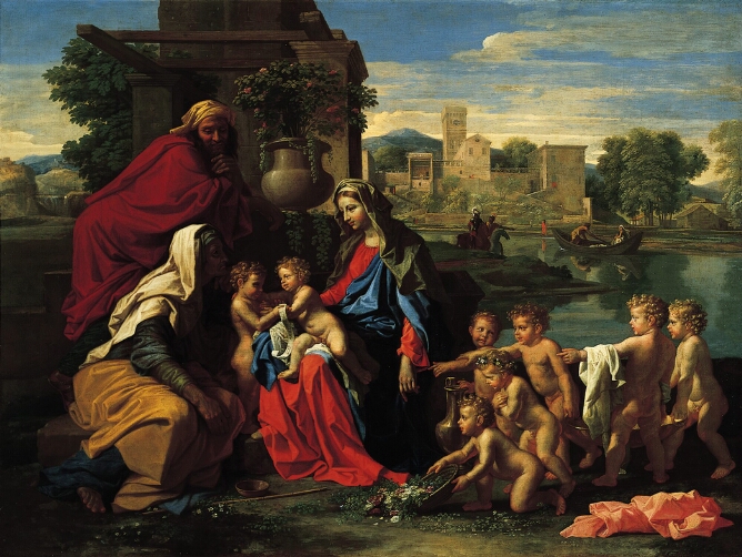 The Holy Family with the Infant St. John the Baptist and St. Elizabeth