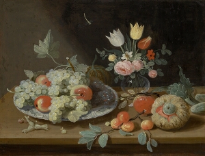 Still Life with Fruits and a Vase
