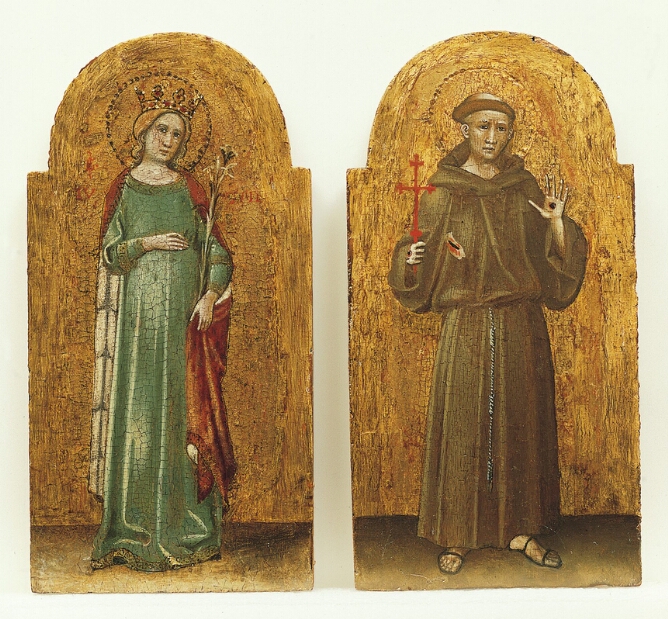 Coronation of the Virgin Altarpiece:  Saint Francis