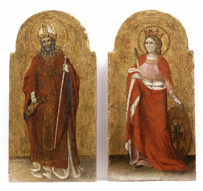 Coronation of the Virgin Altarpiece:  Saint Prosdochimus
