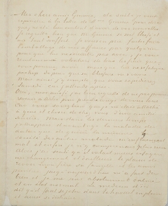 Autograph Letter from Auvers-Sur-Oise to the Ginoux Family in Arles