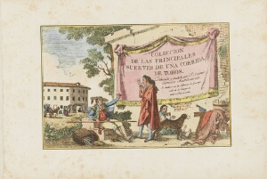 Collection of Principal Moves in a Bullfight: Title Page
