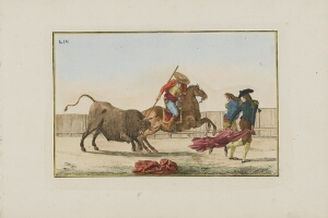 Collection of Principal Moves in a Bullfight: Spearing the Bull Crosswise