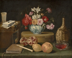 Still Life: The Five Senses with Flowers