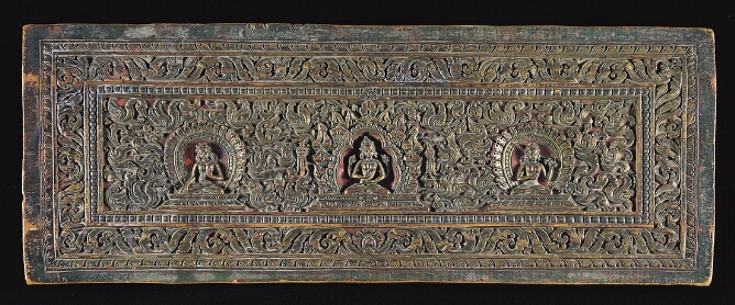 Cover of a Prajnaparamita Manuscript