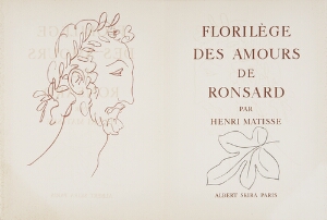 Artist Book: "Florilège des Amours de Ronsard"