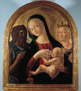 Madonna and Child with Saints John the Baptist and Catherine of Alexandria