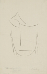 Head with Closed Eyes