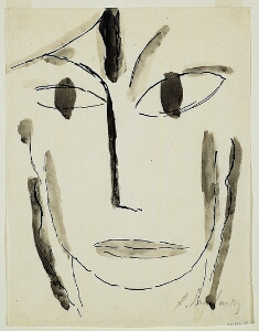 Head with Open Eyes