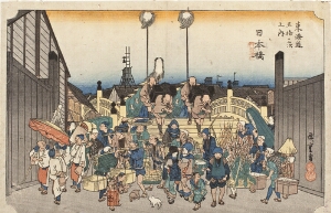 Nihonbashi: Daimyō Procession Setting Out