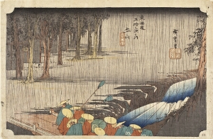 Tsuchiyama: Spring Rain