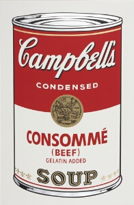 Campbell's Soup I: Consomme (Beef)