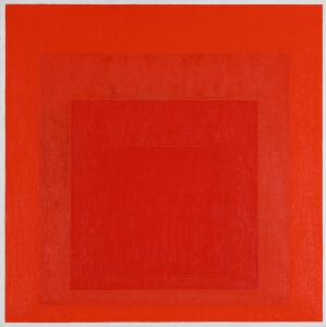 Homage to the Square/Red Series, Untitled II