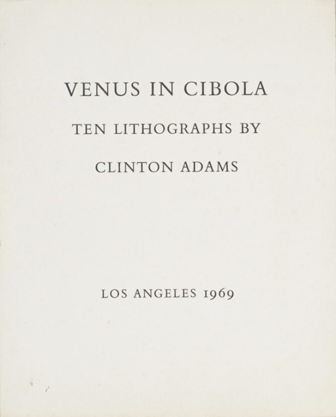 Venus in Cibola