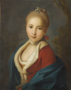 Portrait of Ecaterina Petrovna Holstein-Beck, Later Princess Bariatinsky
