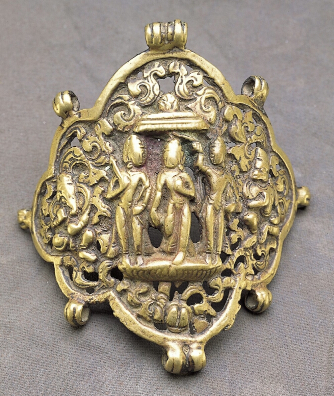 Ornamental Plaque with Rama and Companions