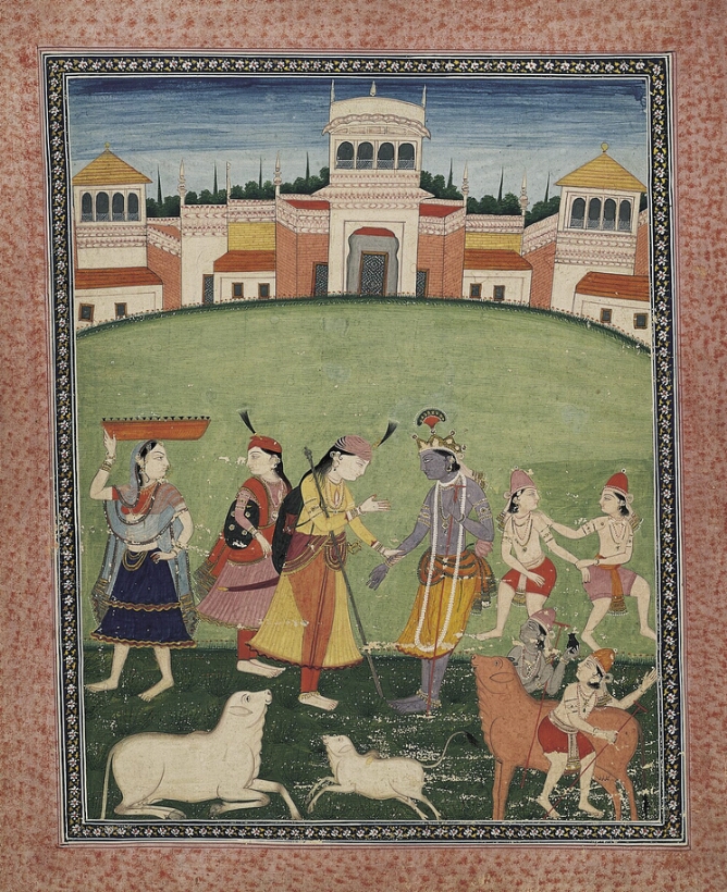 Krishna Demands a Toll