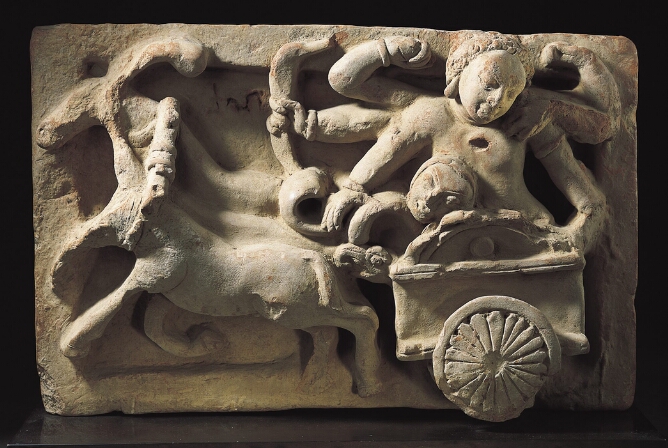 Panel with Vena on a Chariot