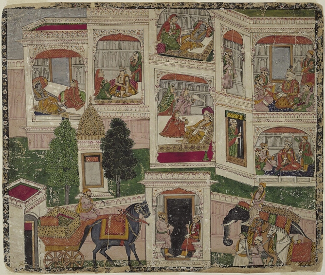 Krishna's Palace in Dvaraka