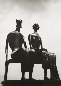 "King and Queen" by Henry Moore