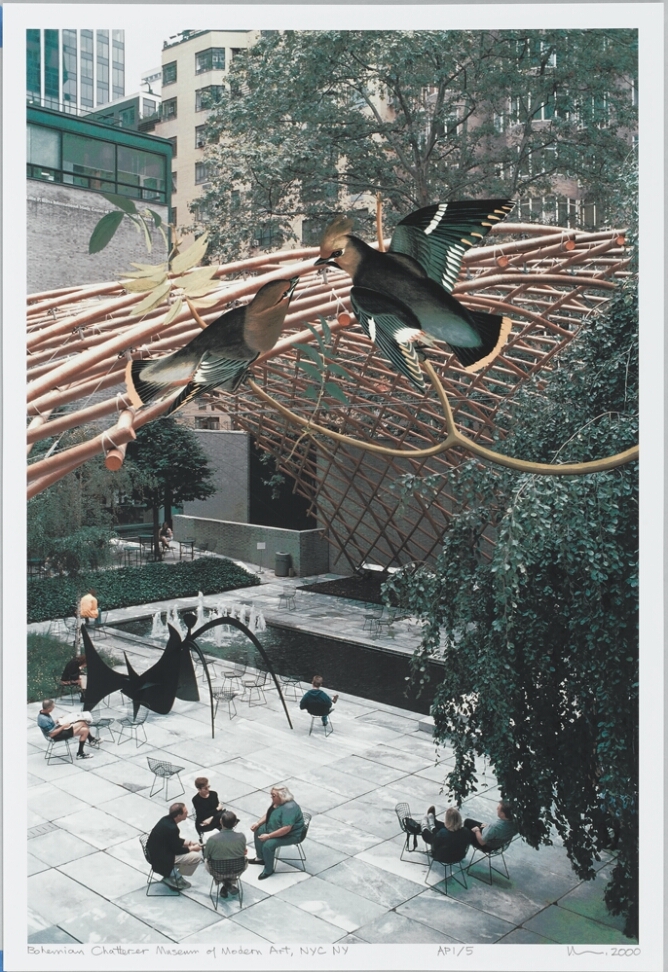 Auduboniana: Bohemian Chatterer, Sculpture Garden, Museum of Modern Art, New York, NY