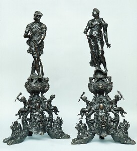 War and Peace (Andirons)