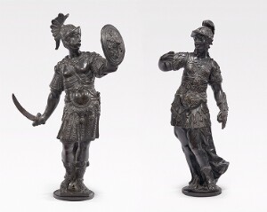 Mars and Minerva (Andirons)