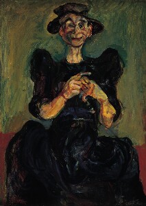 Woman Knitting