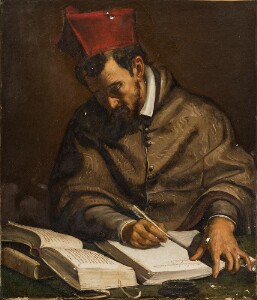 A Cardinal Saint Pondering the Words of Isaiah